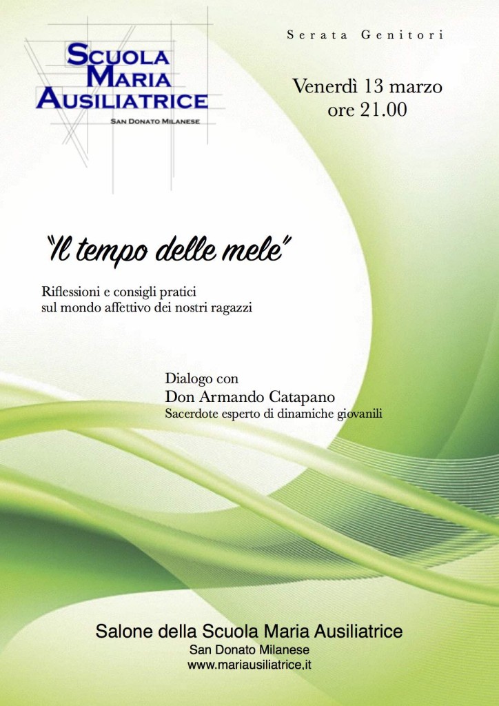 Il tempo delle mele-conferenza